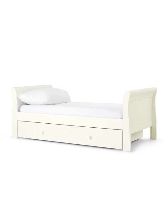 Mia 2 Piece Cotbed Set with Wardrobe- White image number 4
